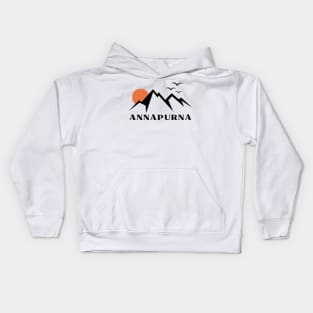 Annapurna mount Everest Katmandu Shop - Nepal Katmandu Travel Kids Hoodie